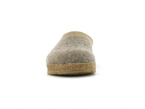 chaussons sabot en laine Haflinger Grizzly Torben
