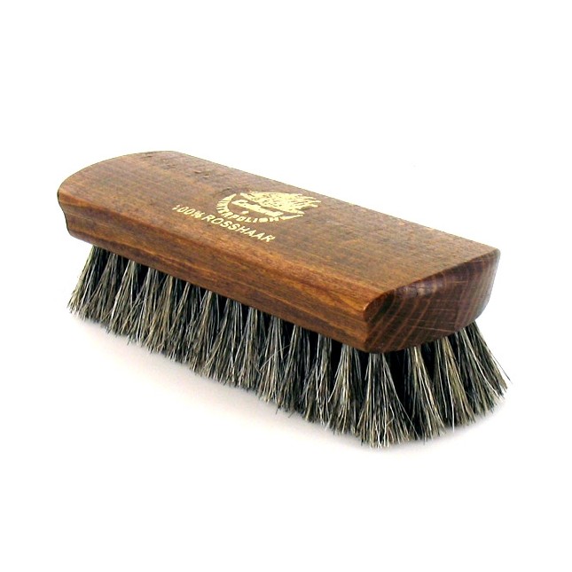 PRODUITS D'ENTRETIEN BROSSE À RELUIRE CRIN DE CHEVAL