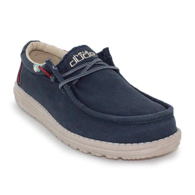 chaussures homme DUDE Wally Washed